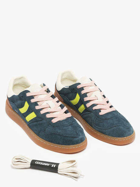 Sneakers En Cuir Coolway Bleu men 86036020 vue secondaire 1