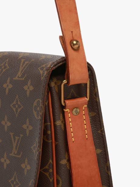 Sac Bandoulière D'occasion Cartouchière Monogrammé Louis vuitton Marron second life 1217065 vue secondaire 4