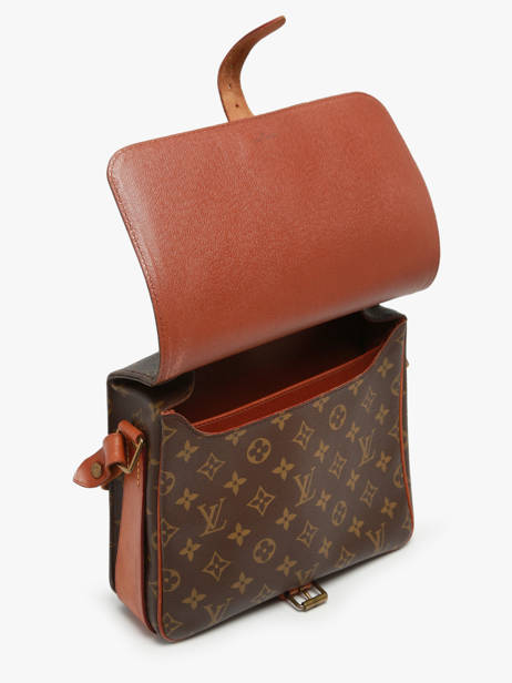 Sac Bandoulière D'occasion Cartouchière Monogrammé Louis vuitton Marron second life 1217065 vue secondaire 6