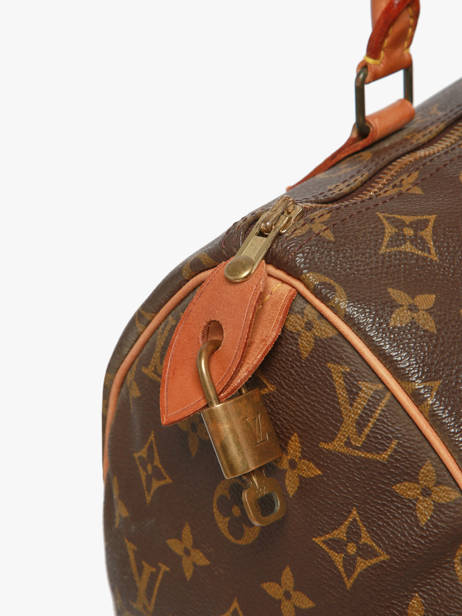 Sac à Main D'occasion Speedy 35 Monogrammé Louis vuitton Marron second life 1353782 vue secondaire 3