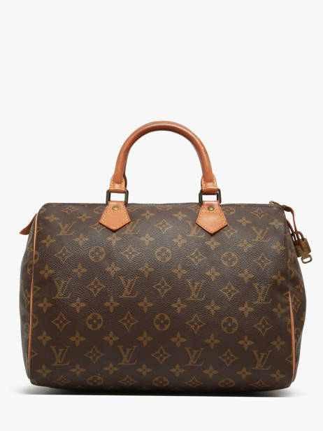 Sac à Main D'occasion Speedy 35 Monogrammé Louis vuitton Marron second life 1353782 vue secondaire 6