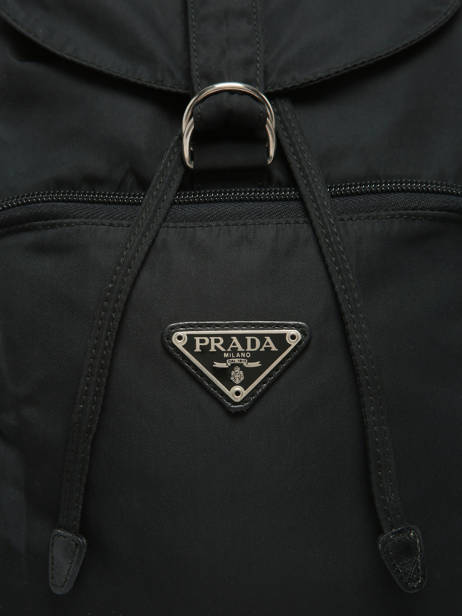 Sac à Dos D'occasion Prada Tessuto Nylon Prada Noir second life 1343822 vue secondaire 2