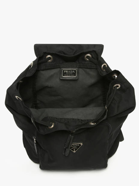 Sac à Dos D'occasion Prada Tessuto Nylon Prada Noir second life 1343822 vue secondaire 5