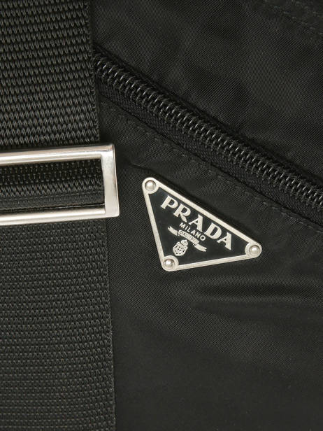 Sac Bandoulière D'occasion Re-nylon Prada Noir second life 892976 vue secondaire 2