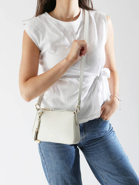 Sac BandouliÃ¨re Faubourg Cuir Lancel Beige faubourg A13524 vue secondaire 1