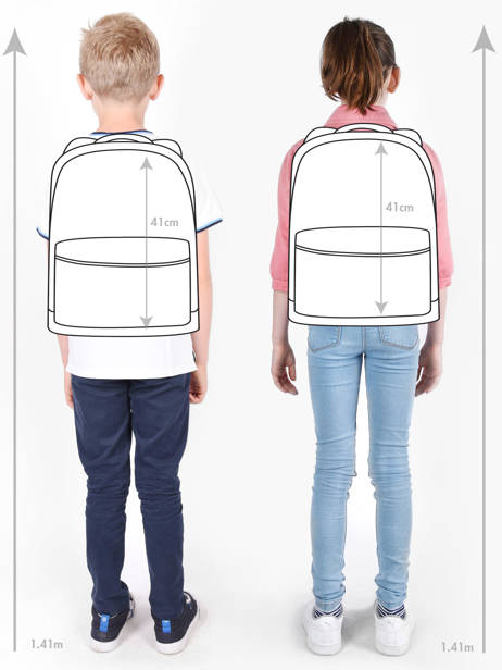 Sac Ã  Dos Ergomaxx 2 Compartiments Jeune premier Or daydream girls G vue secondaire 1
