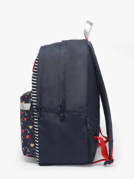Sac Ã  Dos 2 Compartiments Tann's Bleu les fantaisies f 63321 vue secondaire 2
