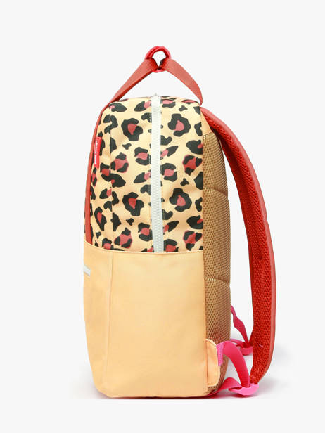 Sac Ã  Dos Hello hossy Beige cool kids PADU vue secondaire 2