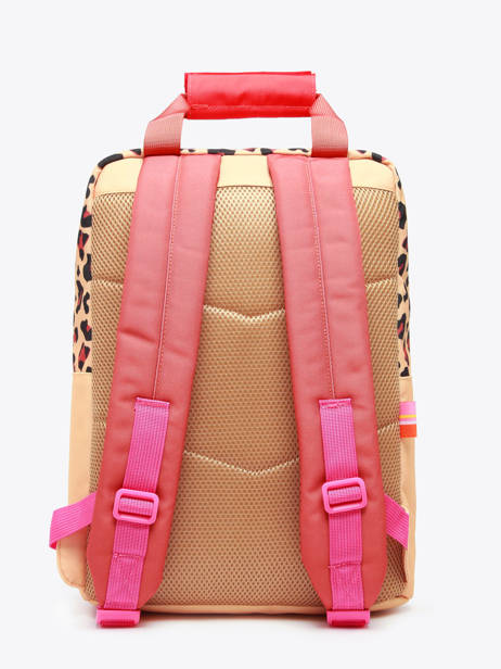 Sac Ã  Dos Hello hossy Beige cool kids PADU vue secondaire 4
