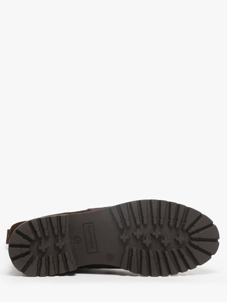 Bottines En Cuir Tamaris Marron accessoires 41 vue secondaire 4