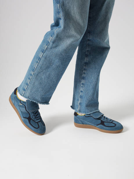 Sneakers Tb.490 Club Suede Blue En Cuir Alohas Bleu accessoires 10091702 vue secondaire 1