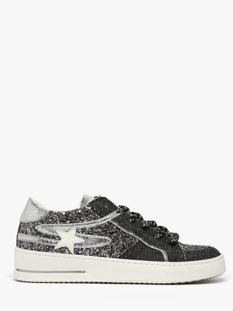 Sneakers Vana En Cuir Semerdjian Noir accessoires VANA