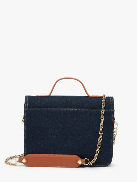 Sac Bandoulière Melle George Denim Brut Paul marius Bleu denim brut GEOR2DEB vue secondaire 3