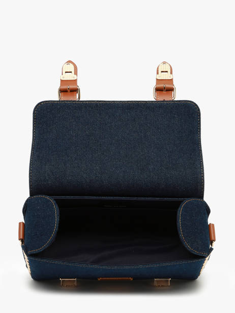 Sac Bandoulière L'artisan Denim Brut Paul marius Bleu denim brut ARTI2DEB vue secondaire 2
