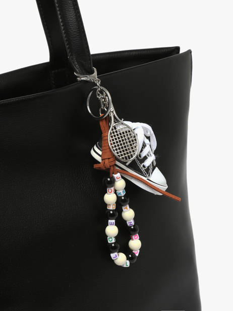 Bijou De Sac Tennis Shoe Miniprix Noir charms SH vue secondaire 1