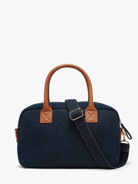 Sac Bandoulière Le Dandy S Denim Brut Paul marius Bleu denim brut DANDSDEB vue secondaire 3