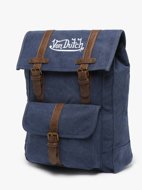 Sac à Dos Von dutch Bleu bags NAVY vue secondaire 1