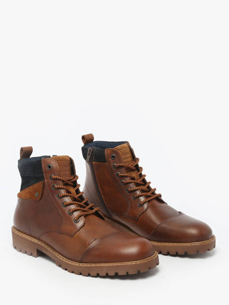 Boots Tuto En Cuir Redskins Marron men TUTO vue secondaire 1