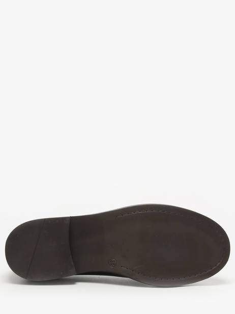 Mocassins En Cuir Aliwell Marron women A3227 vue secondaire 4