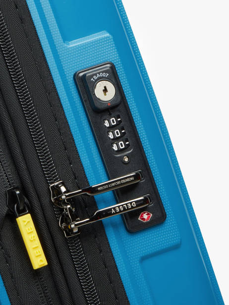 Valise Cabine Extensible Delsey Bleu lutece 3802803 vue secondaire 1