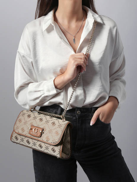 Sac Bandoulière Neda Guess Marron neda JP965421 vue secondaire 1