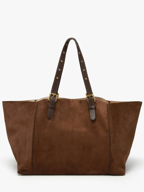 Sac Porté épaule Folk Light Cuir Gerard darel Marron folk light DCS45405 vue secondaire 5