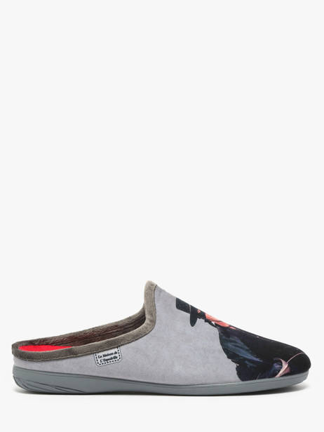 Chaussons La maison de l'espadrille Gris men 8 vue secondaire 3