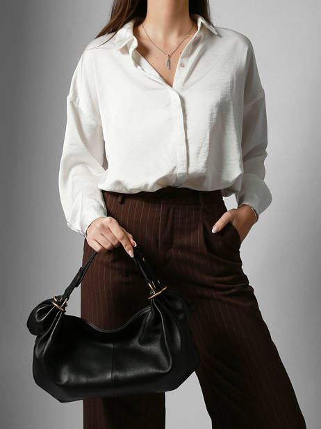 Sac Le Mini Kate Cuir Gerard darel Noir studio DCSA3457 vue secondaire 1