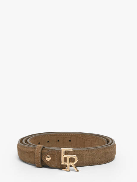 Ceinture Equestre Croco Etrier Marron equestre croco EECQ414C