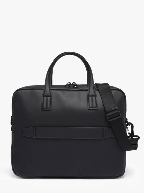 Porte Documents (main) Tommy hilfiger Noir th flag AM13989 vue secondaire 4