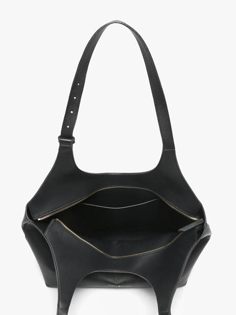 Sac Porté épaule Th Logo Polyester Tommy hilfiger Noir th logo AW18232 vue secondaire 2