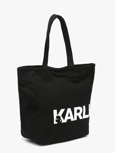 Sac Porté épaule K Essential Coton Karl lagerfeld Noir k essential B1W50050 vue secondaire 2