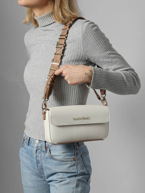 Sac Porté épaule Alexia Valentino Blanc alexia VBS5A804 vue secondaire 1