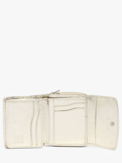 Portefeuille Caviar Cuir Crinkles Or caviar 14201 vue secondaire 1