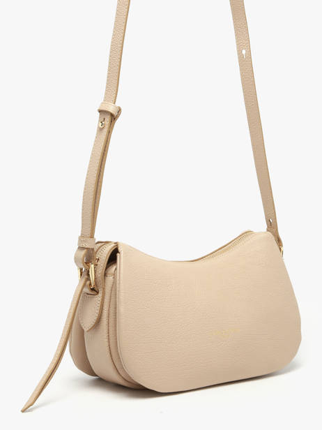 Sac Bandoulière Dune Cuir Lancaster Beige dune 94 vue secondaire 2