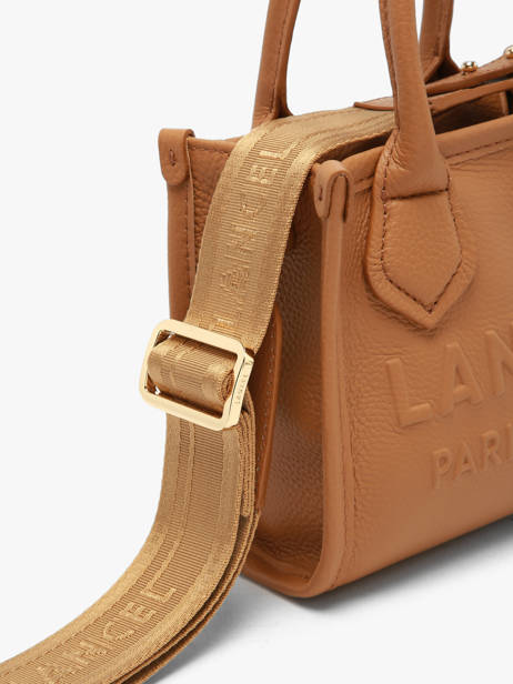 Sac Bandoulière Mini Jour Cuir Lancel Marron jour A14078 vue secondaire 3