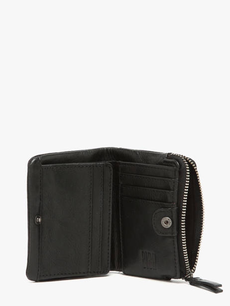 Porte-monnaie Cuir Biba Noir wallet KAT2L vue secondaire 1