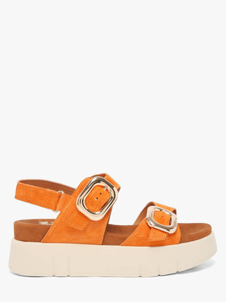 Sandales En Cuir Mam'zelle Orange women CSGNQ06
