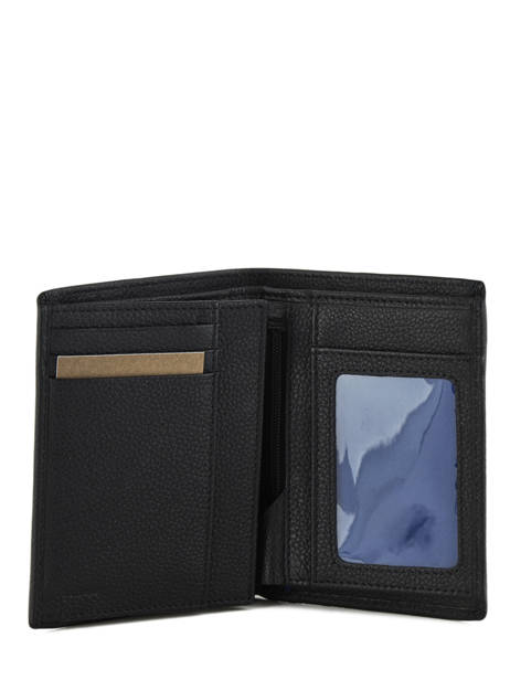 Portefeuille M Vertical ZippÃ© Charles Cuir Le tanneur Noir charles TCHA3311 vue secondaire 3