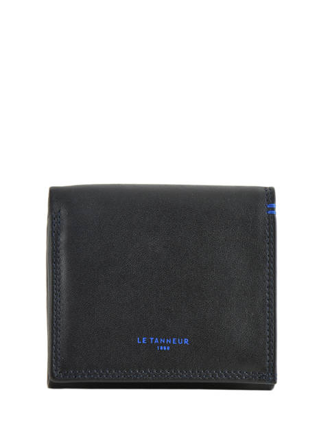 Porte-monnaie Boîte Martin Cuir Le tanneur Noir martin A524V-V6