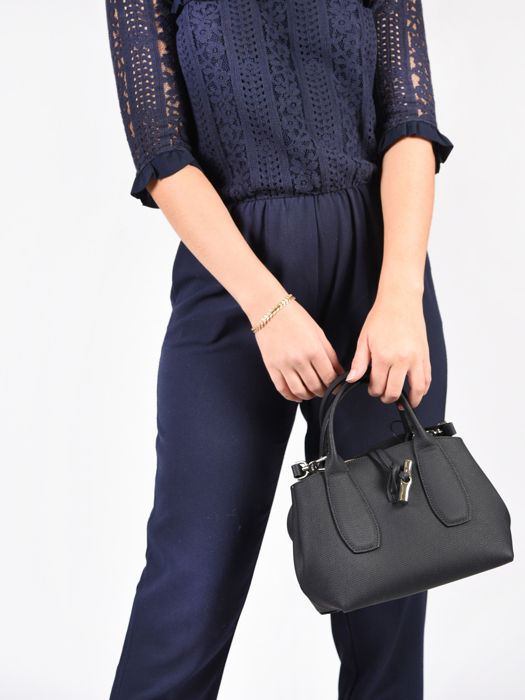 Longchamp Roseau Sacs portÃ© main Noir
