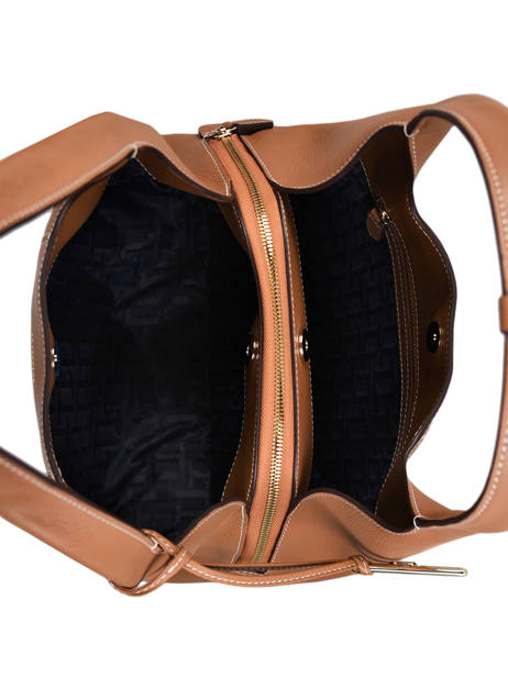 Sac PortÃ© Ã©paule Juliette Cuir Le tanneur Marron juliette TJET1060 vue secondaire 3