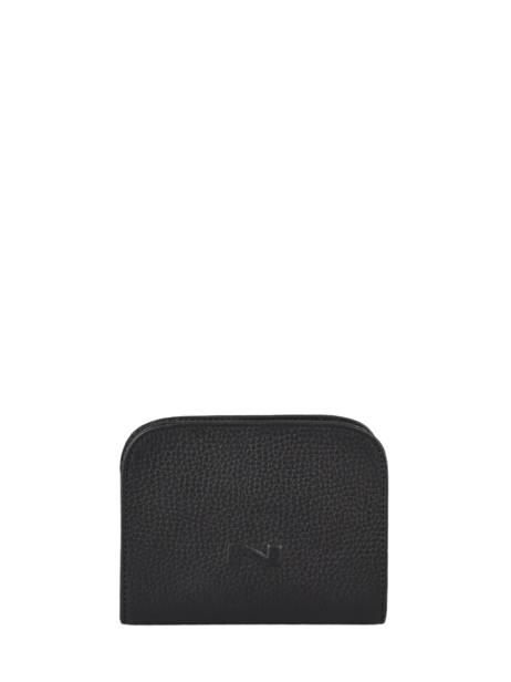 Portefeuille EgÃ©e Cuir Nathan baume Noir egee 230023N