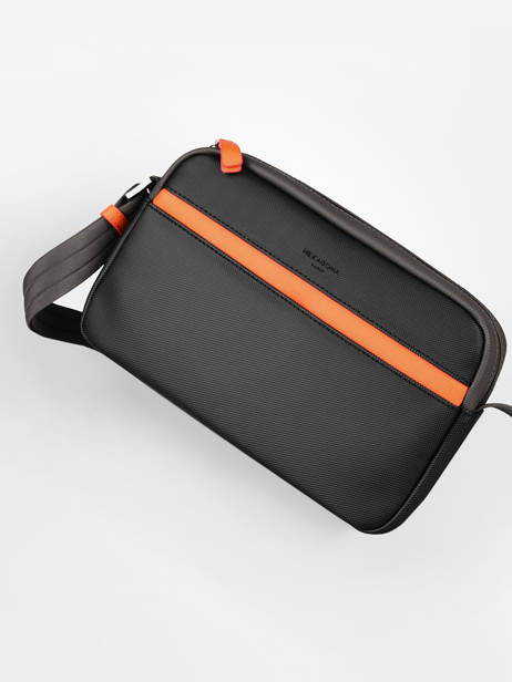 Sac BandouliÃ¨re Hexagona Noir master 586757 vue secondaire 2