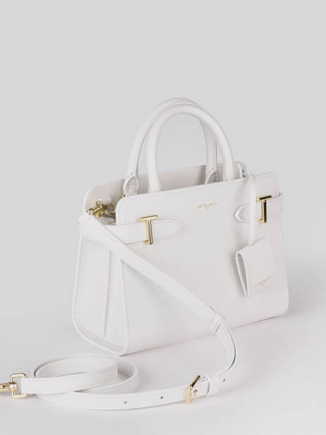 Sac Ã  Main S Emilie Cuir Le tanneur Blanc emily TEMI1600 vue secondaire 2