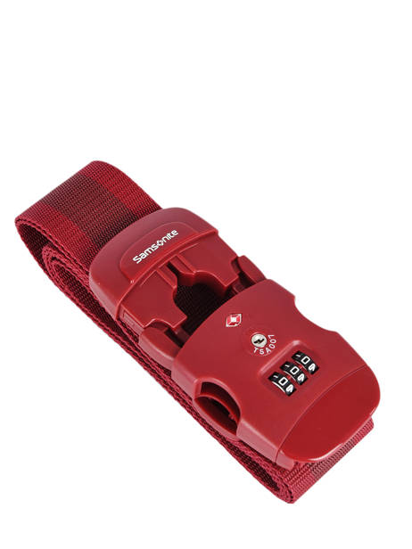 Sangle Ã  Bagage Samsonite Rouge global ta C01057