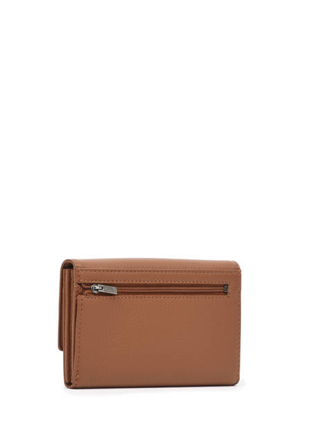 Portefeuille FoulonnÃ© Cuir  Yves renard Marron foulonne 29491 vue secondaire 2