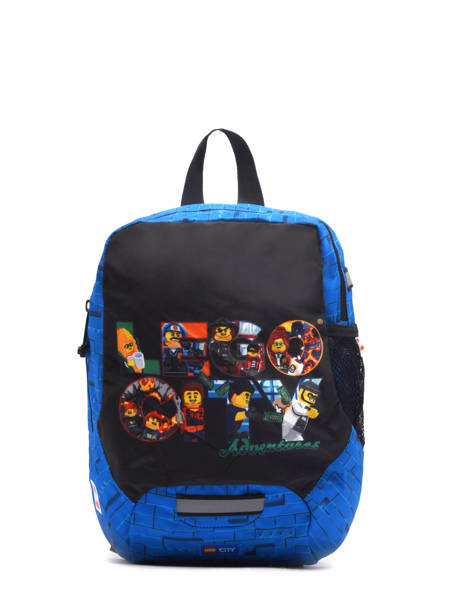 Sac Ã  Dos 1 Compartiment Lego Bleu city police adventure 25