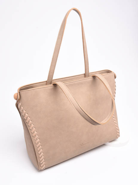 Porte Documents (Ã©paule) A4 Woomen Beige gentiane WGEN82 vue secondaire 2