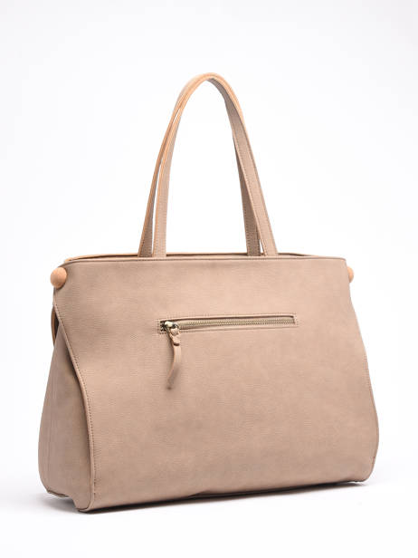 Porte Documents (Ã©paule) A4 Woomen Beige gentiane WGEN82 vue secondaire 4